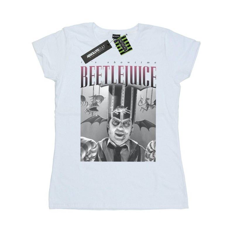 Circus Homage Tshirt Damen Weiss M von Beetlejuice