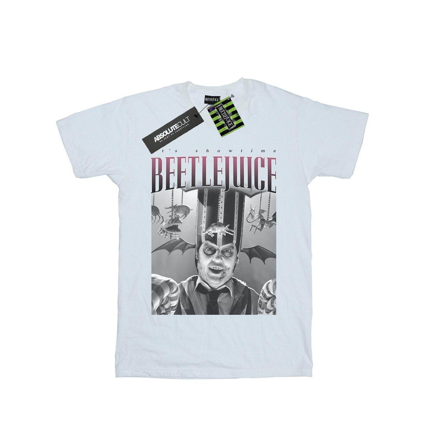 Circus Homage Tshirt Damen Weiss S von Beetlejuice