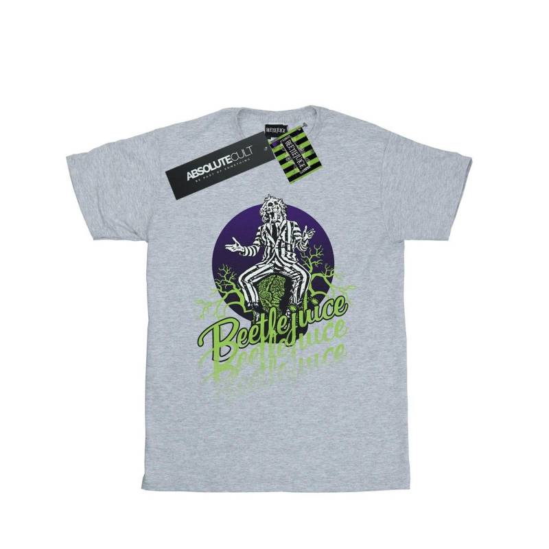 Beetlejuice - TShirt, für Damen, Grau, Größe L von Beetlejuice