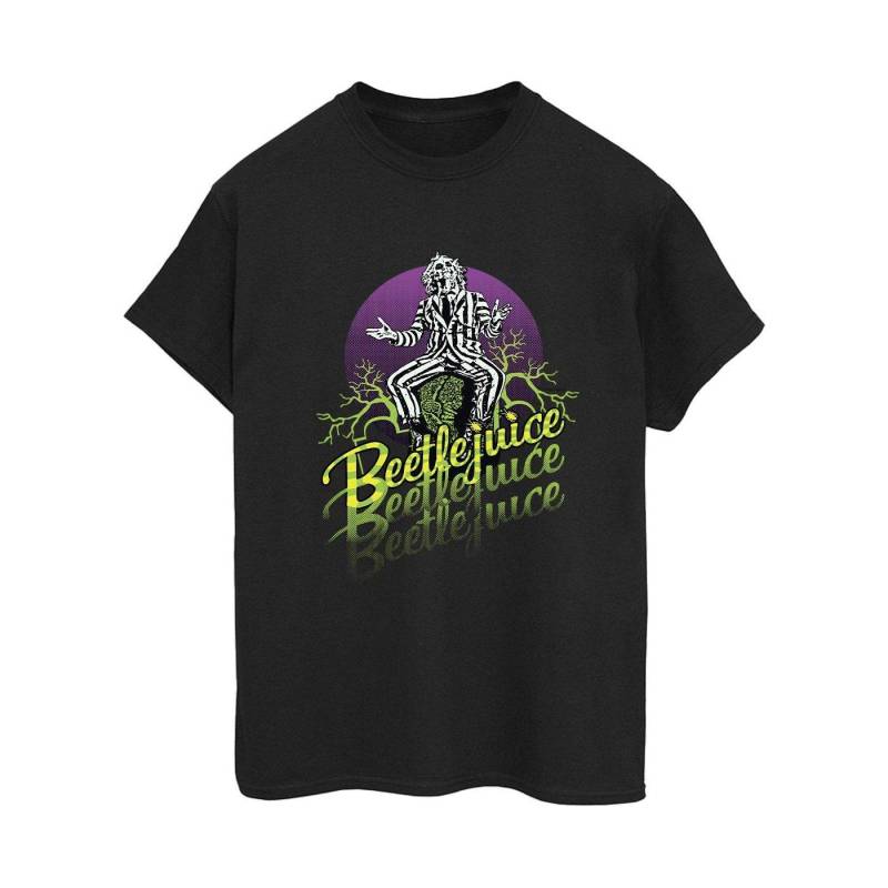 Purple Circle Tshirt Damen Schwarz 3XL von Beetlejuice