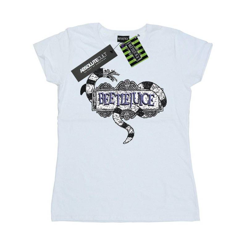 Beetlejuice - TShirt, für Damen, Weiss, Größe L von Beetlejuice