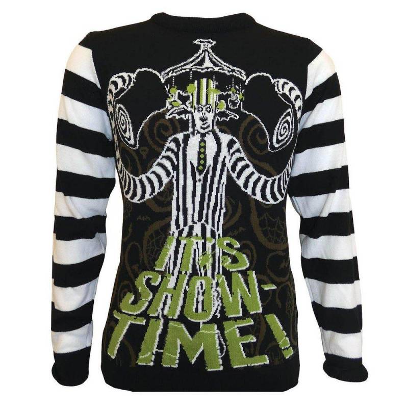 Beetlejuice - Showtime Pullover, für Damen, Schwarz, Größe L von Beetlejuice