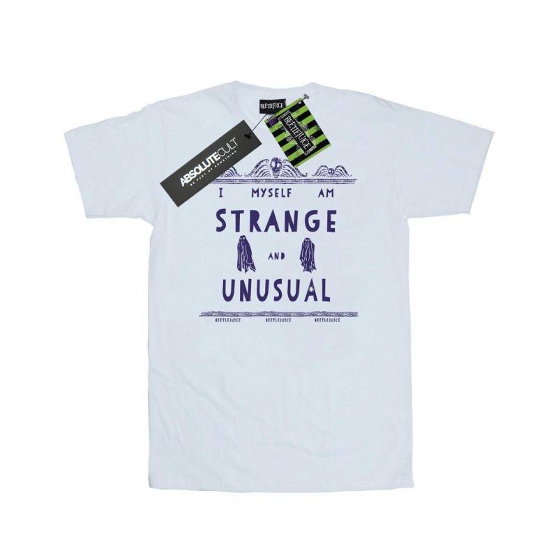 Strange And Unusual Tshirt Damen Weiss 3XL von Beetlejuice