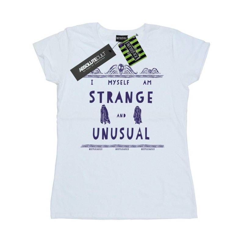 Beetlejuice - Strange And Unusual TShirt, für Damen, Weiss, Größe L von Beetlejuice