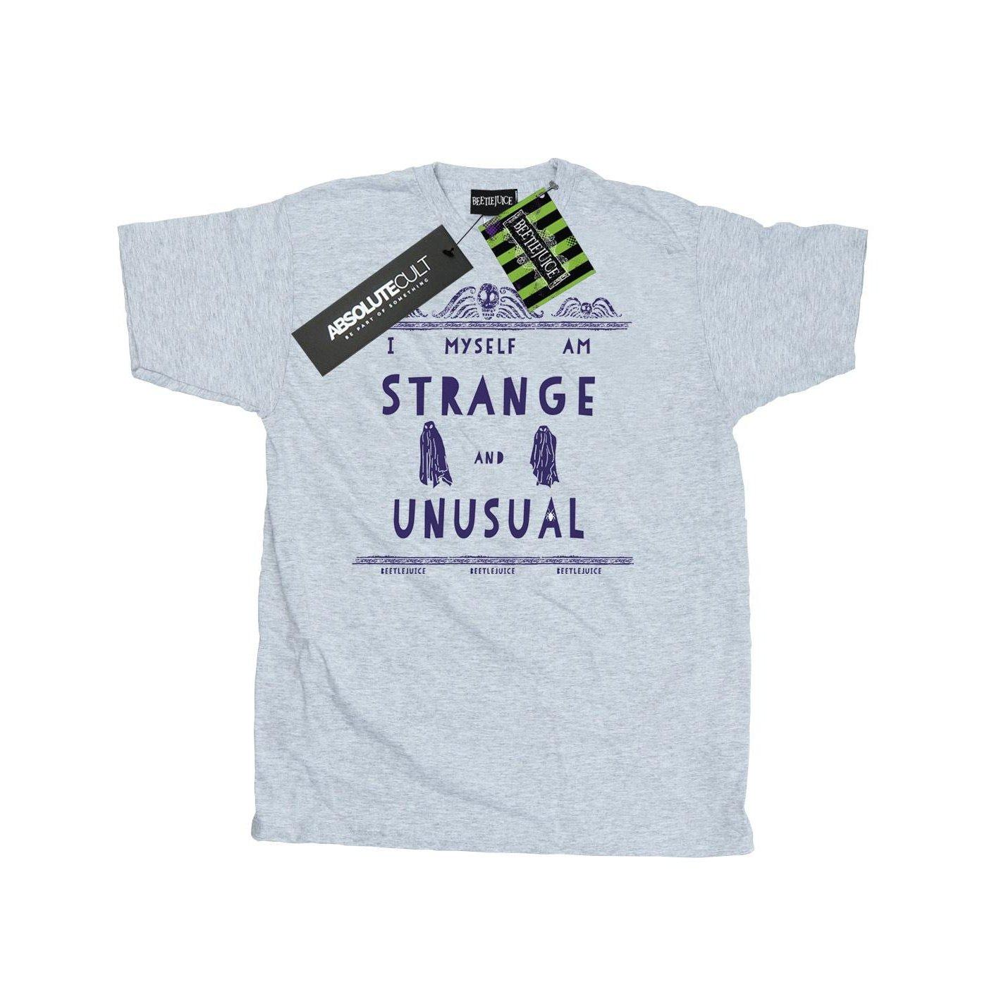 Strange And Unusual Tshirt Herren Grau 3XL von Beetlejuice
