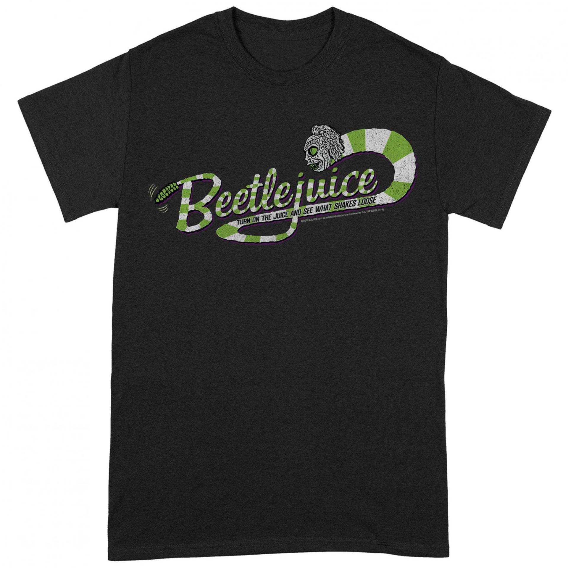 Tshirt Herren Schwarz L von Beetlejuice