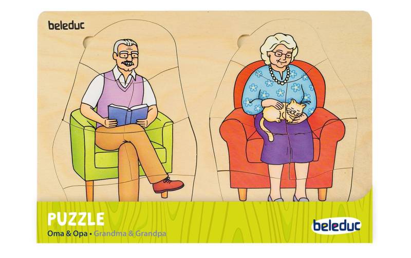 beleduc Puzzle »Oma und Opa«, (40 tlg.) von Beleduc