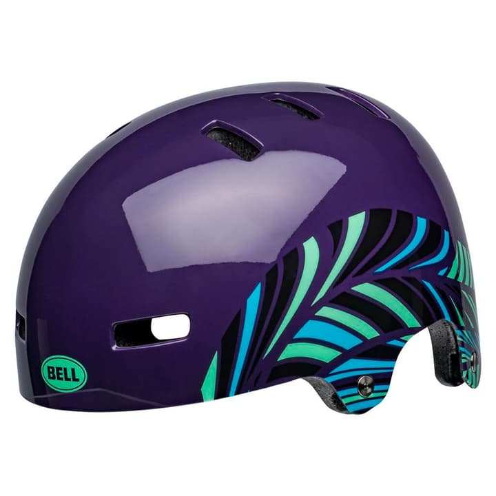 Bell Local Velohelm dunkelviolett von Bell