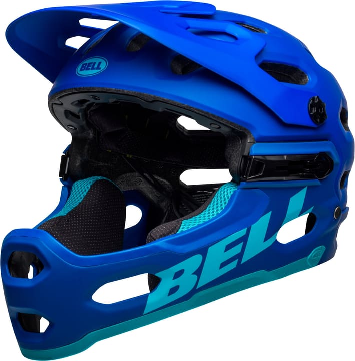 Bell Super 3R Mips Velohelm blau von Bell