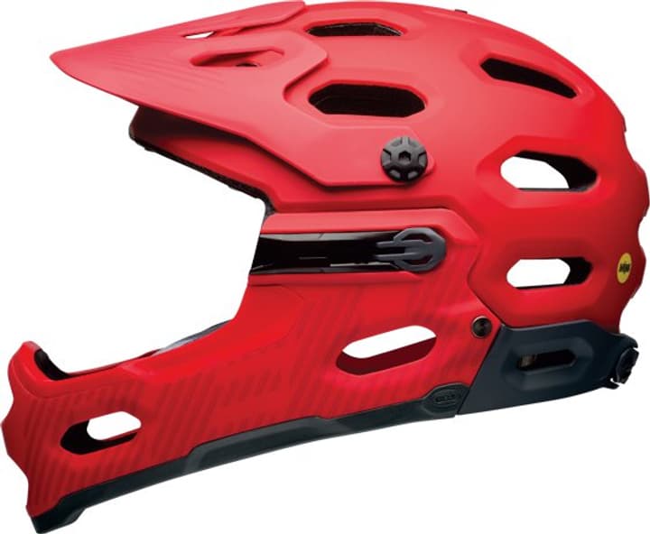 Bell Super 3R Mips Velohelm rot von Bell