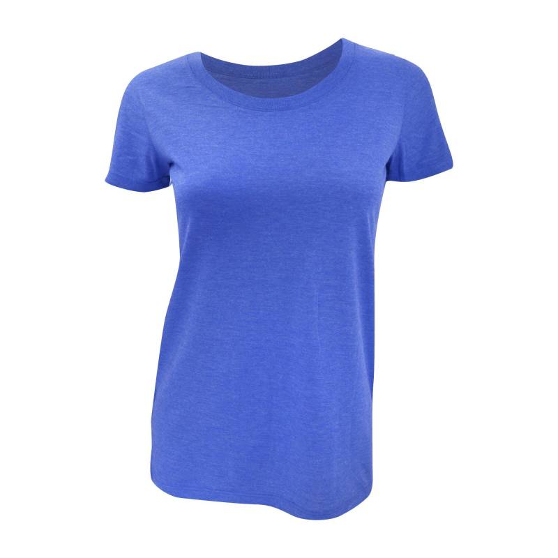 Bella Triblend Tshirt, Rundhalsausschnitt, Kurzarm Damen Königsblau L von Bella + Canvas