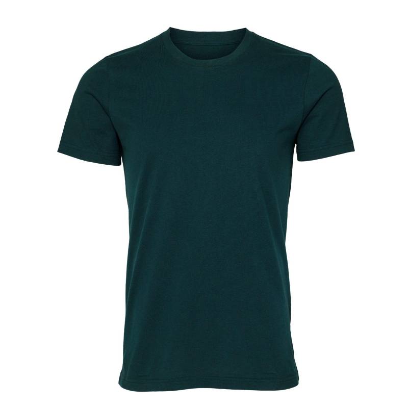 Canvas Jersey Tshirt, Kurzarm Herren Blau L von Bella + Canvas