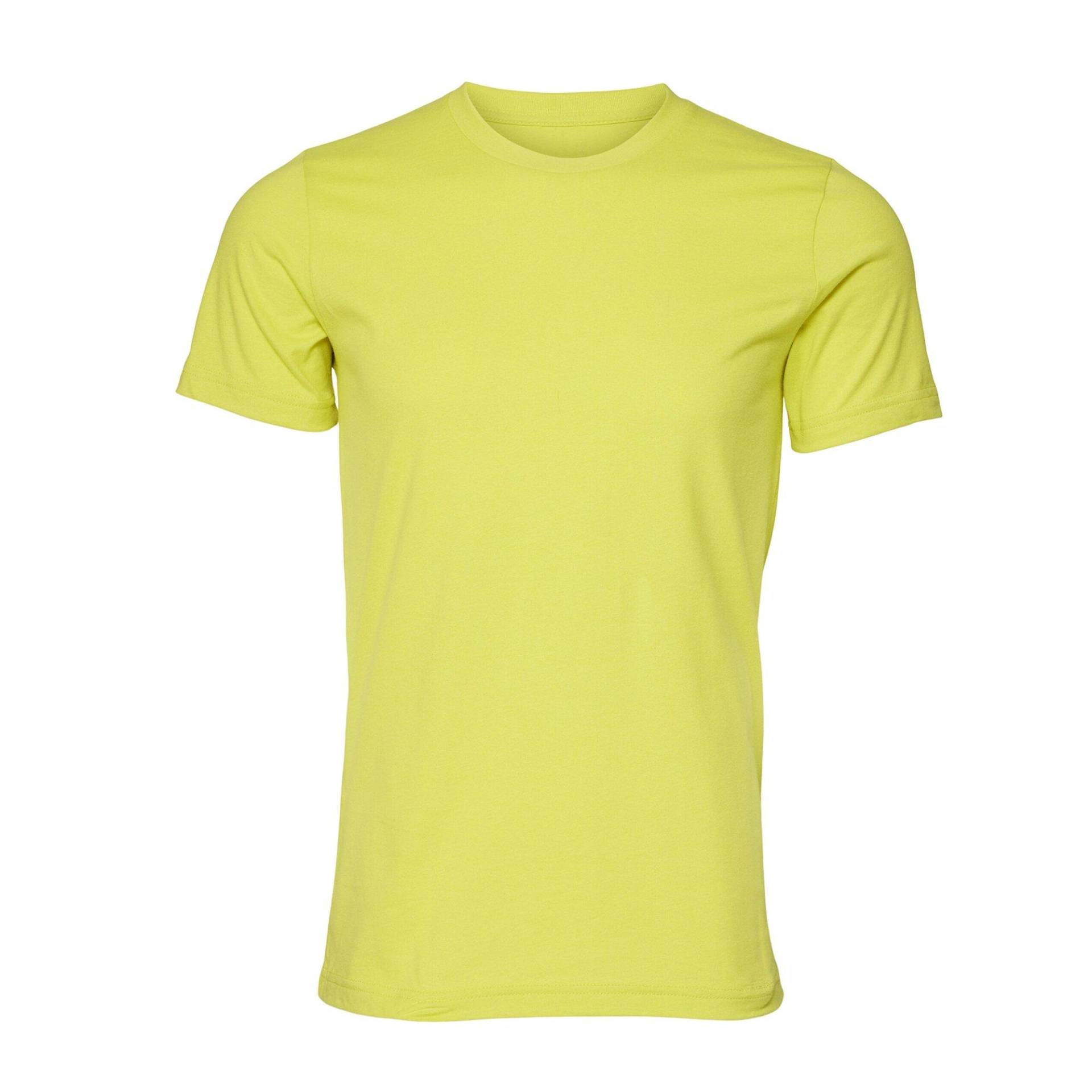 Canvas Jersey Tshirt, Kurzarm Herren Gelb Pastel XL von Bella + Canvas