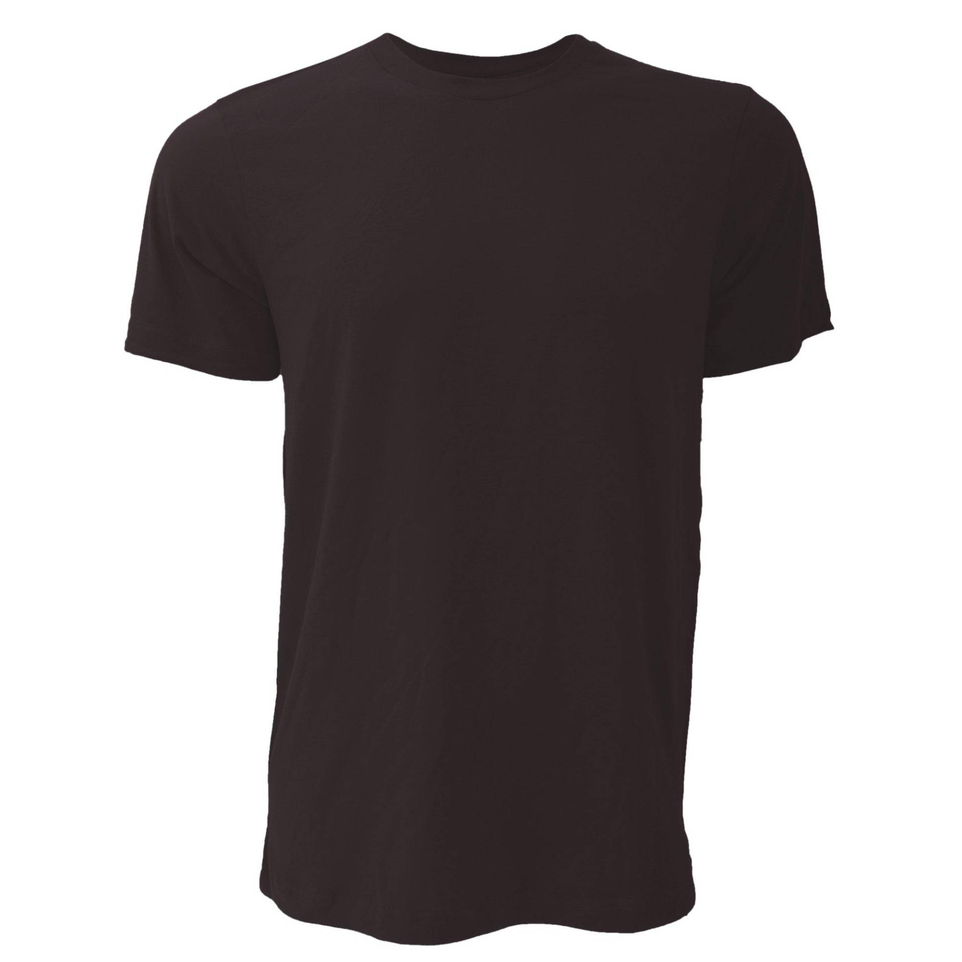 Bella + Canvas - Jersey TShirt, Kurzarm, für Herren, Charcoal Black, Größe S von Bella + Canvas