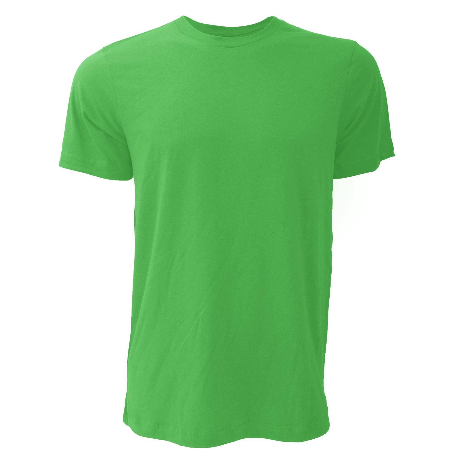 Canvas Jersey Tshirt, Kurzarm Herren Grün XS von Bella + Canvas