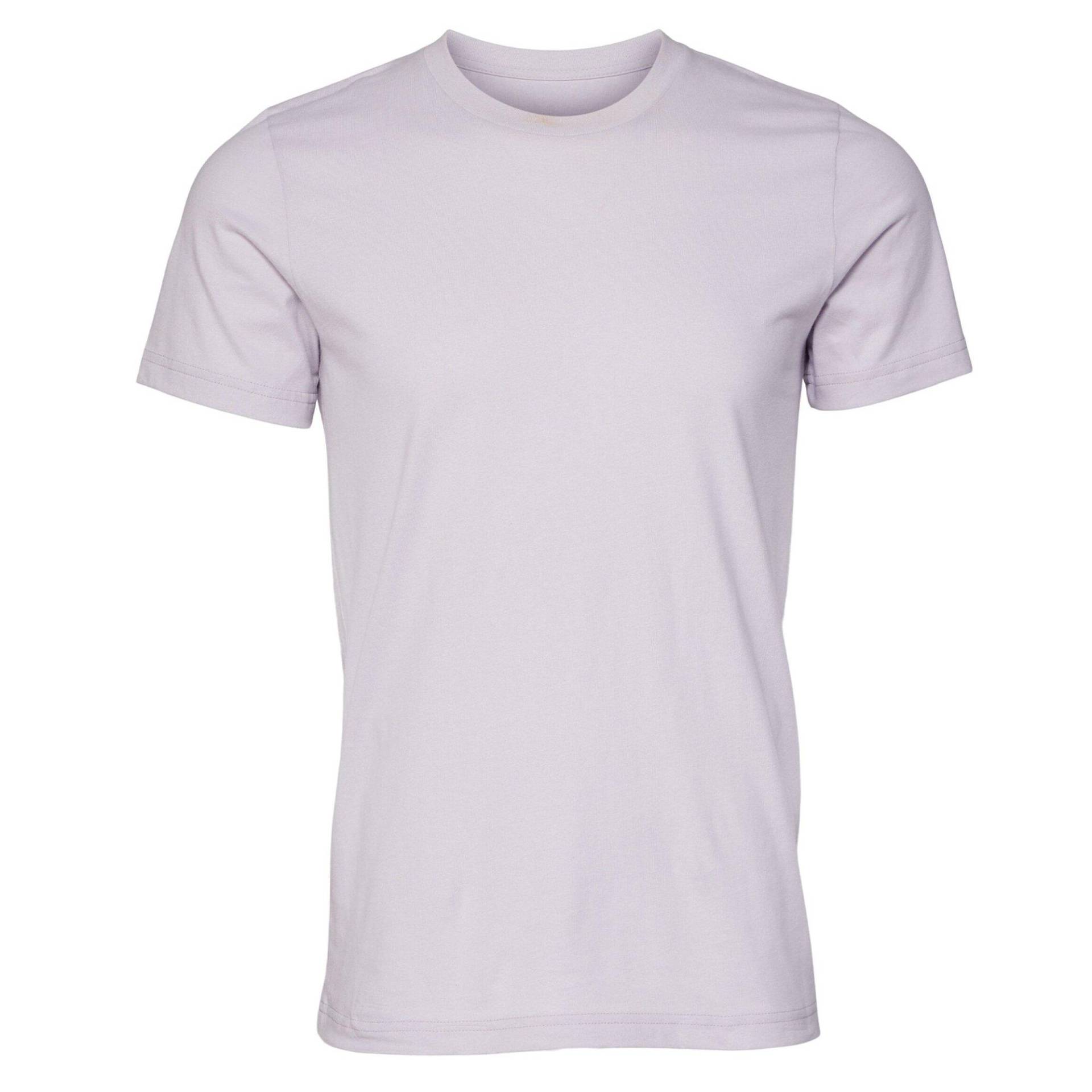 Canvas Jersey Tshirt, Kurzarm Herren Lavendel L von Bella + Canvas