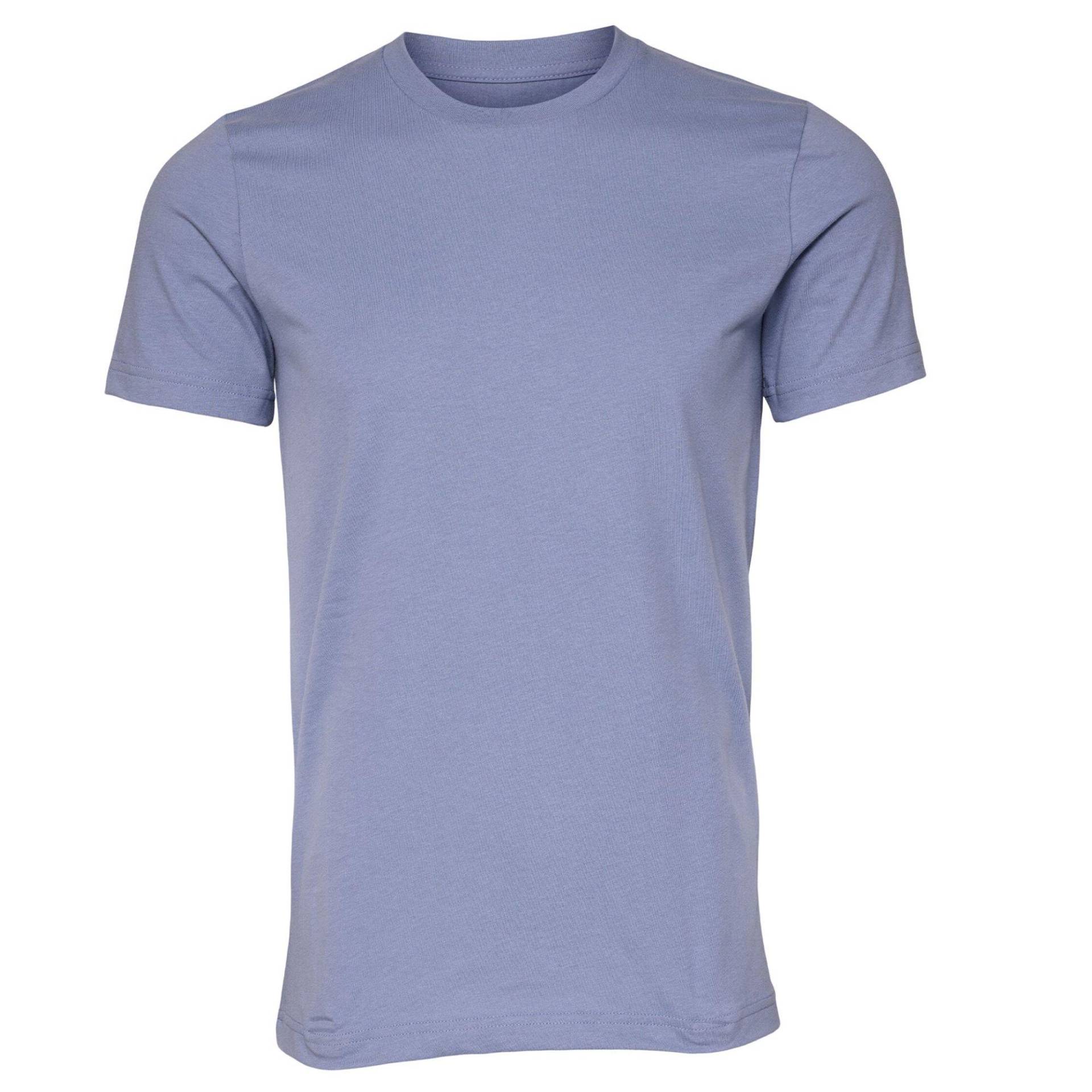 Canvas Jersey Tshirt, Kurzarm Herren Lavendel XS von Bella + Canvas