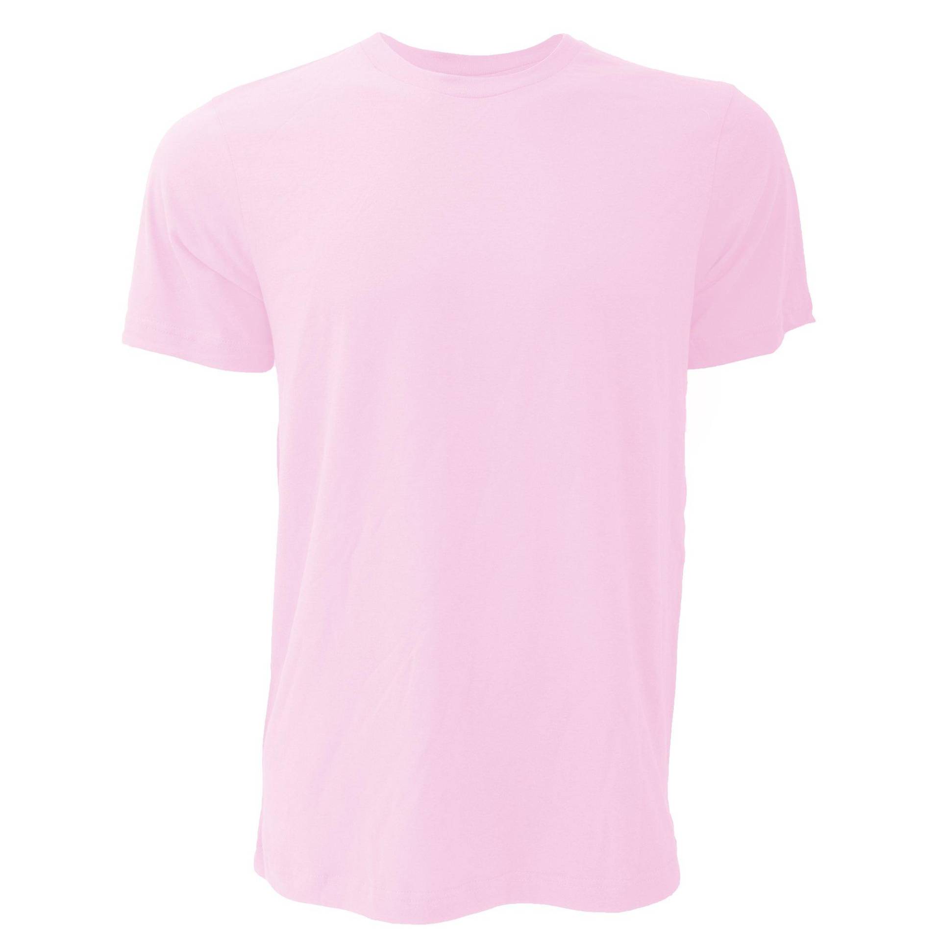 Canvas Jersey Tshirt, Kurzarm Herren Pink XXL von Bella + Canvas