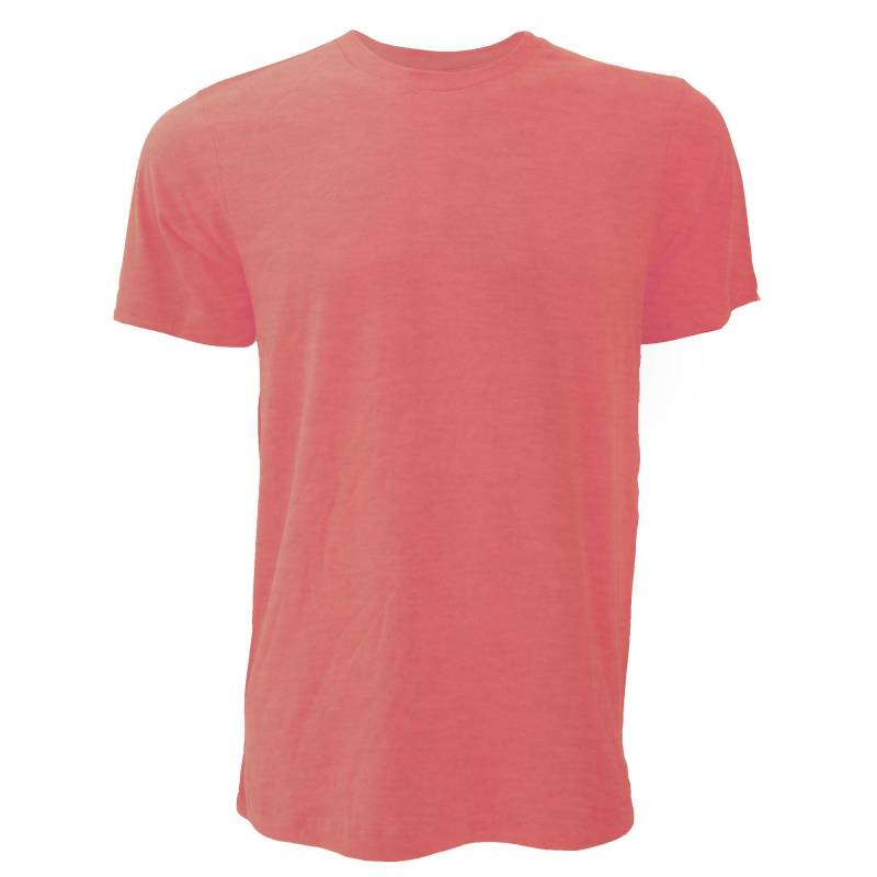 Canvas Jersey Tshirt, Kurzarm Herren Rot Bunt L von Bella + Canvas