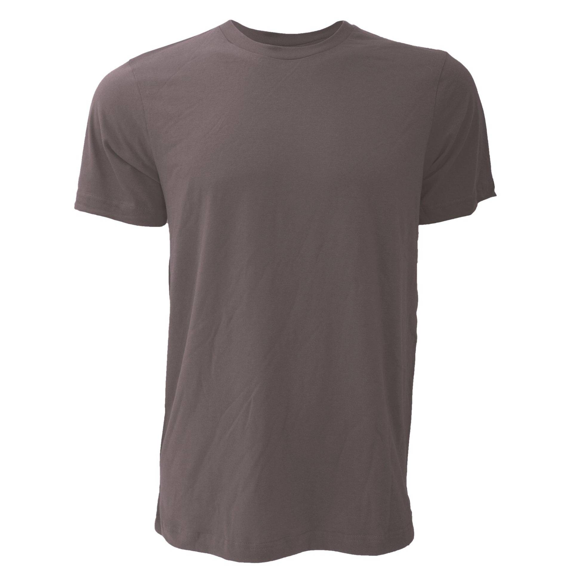 Canvas Jersey Tshirt, Kurzarm Herren Schiefergrau L von Bella + Canvas