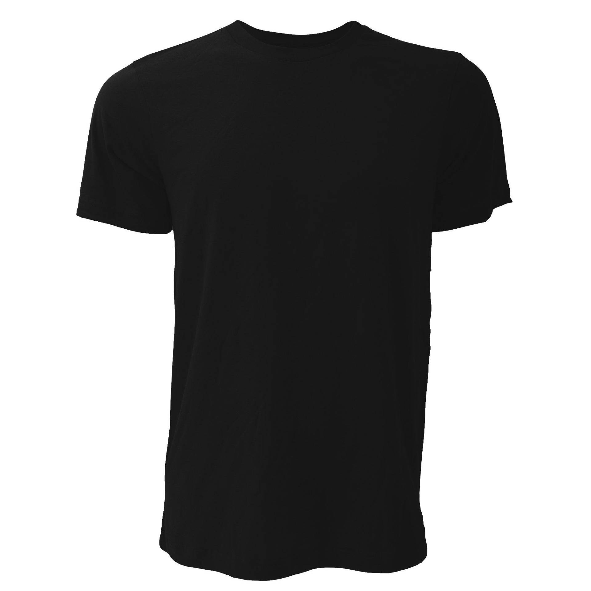 Canvas Jersey Tshirt, Kurzarm Herren Schwarz L von Bella + Canvas