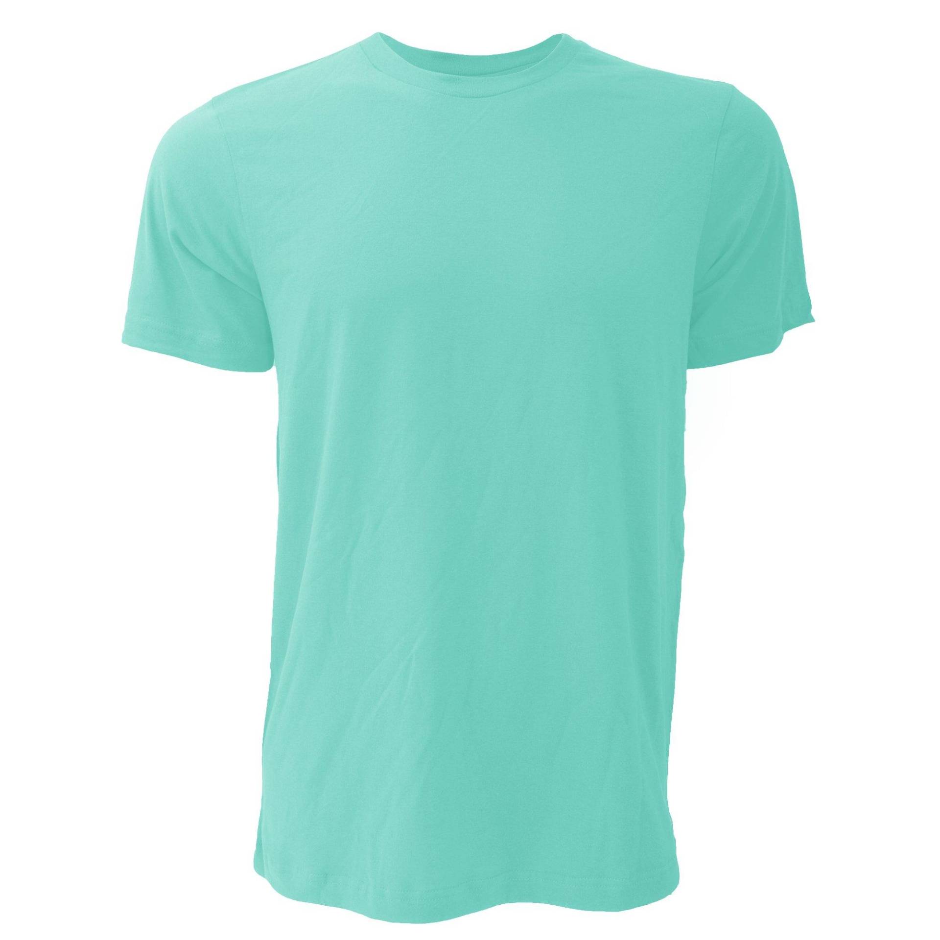 Canvas Jersey Tshirt, Kurzarm Herren Taubenblau L von Bella + Canvas