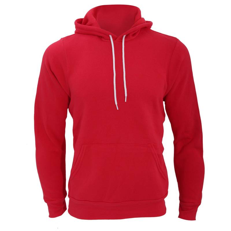 Canvas Kapuzenpullover Kapuzensweatshirt Damen Rot Bunt XL von Bella + Canvas