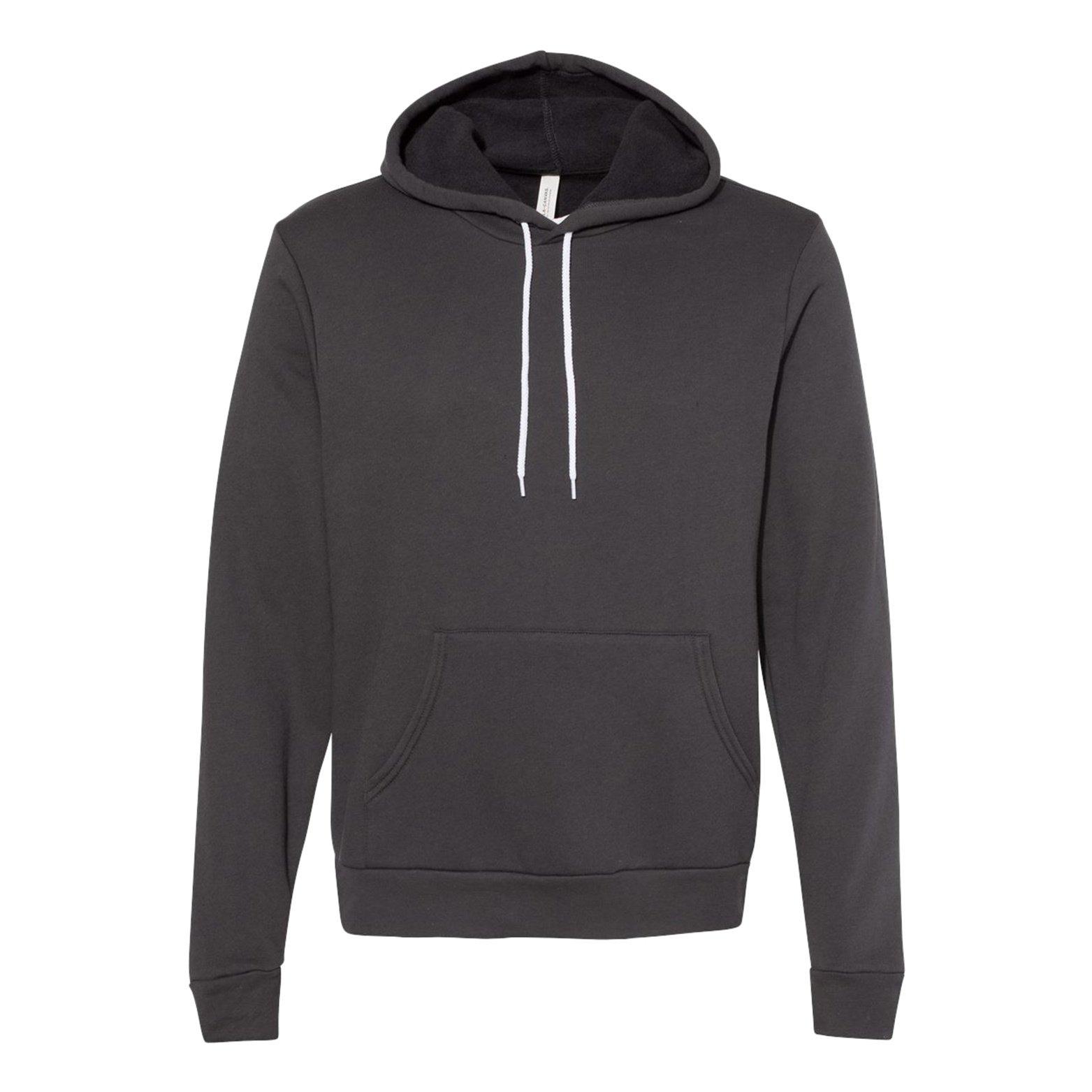 Bella + Canvas - Kapuzenpullover Kapuzensweatshirt, für Herren, Grau, Größe M von Bella + Canvas