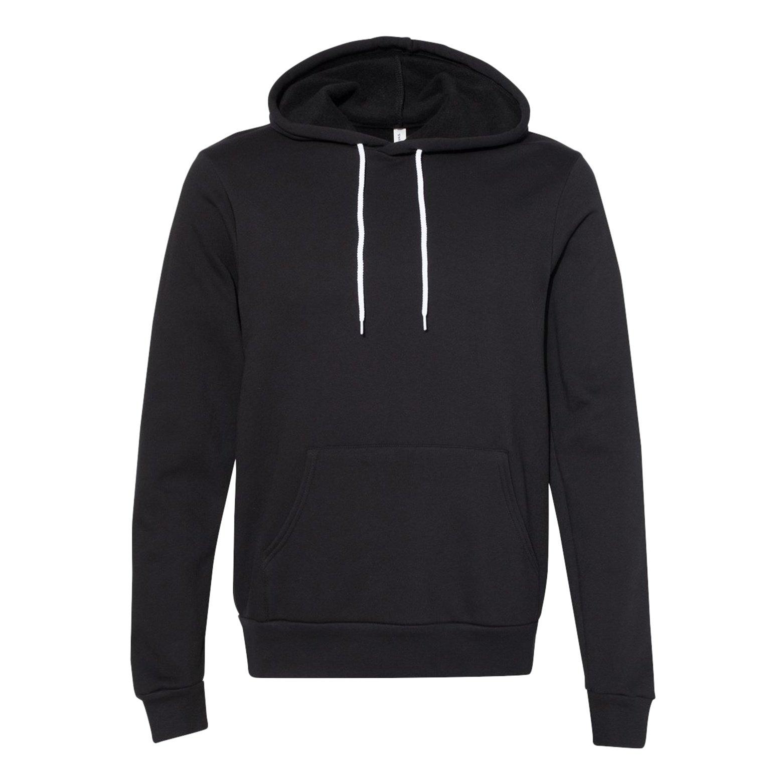 Bella + Canvas - Kapuzenpullover Kapuzensweatshirt, für Herren, Schwarz, Größe XS von Bella + Canvas