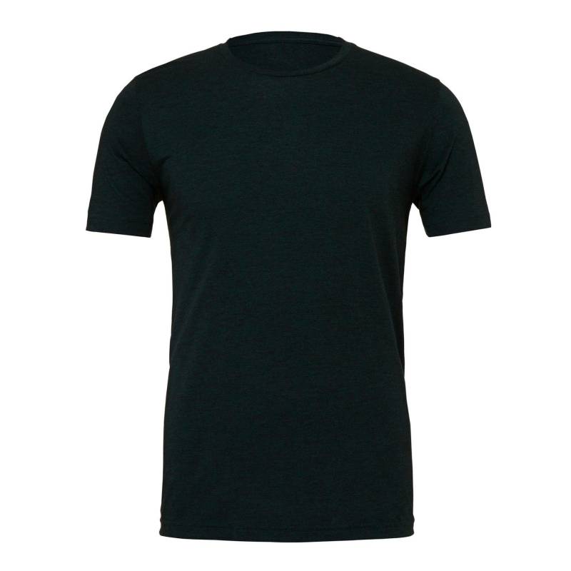 Canvas Triblend Kurzarm Tshirt Damen Dunkelgrün XS von Bella + Canvas