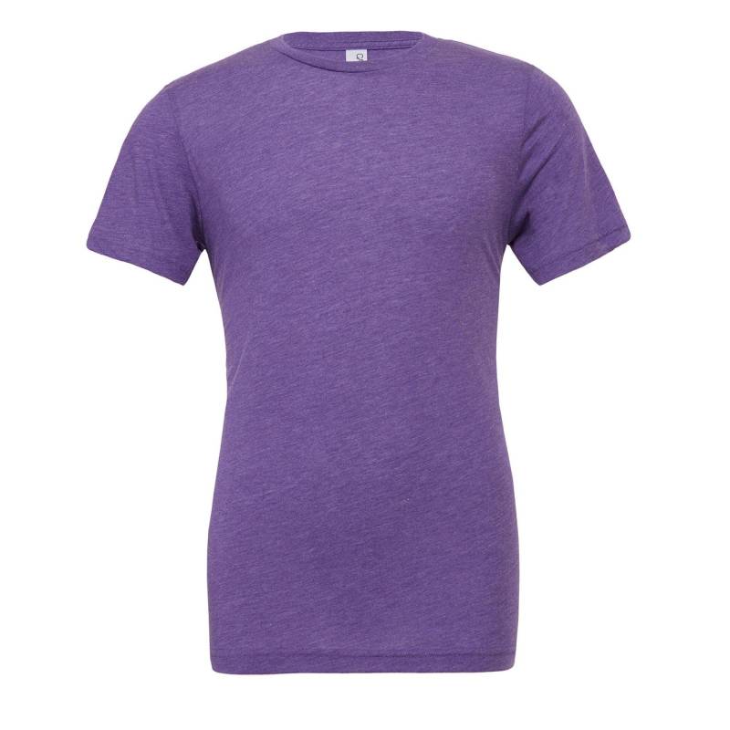 Canvas Triblend Kurzarm Tshirt Damen Lila XS von Bella + Canvas