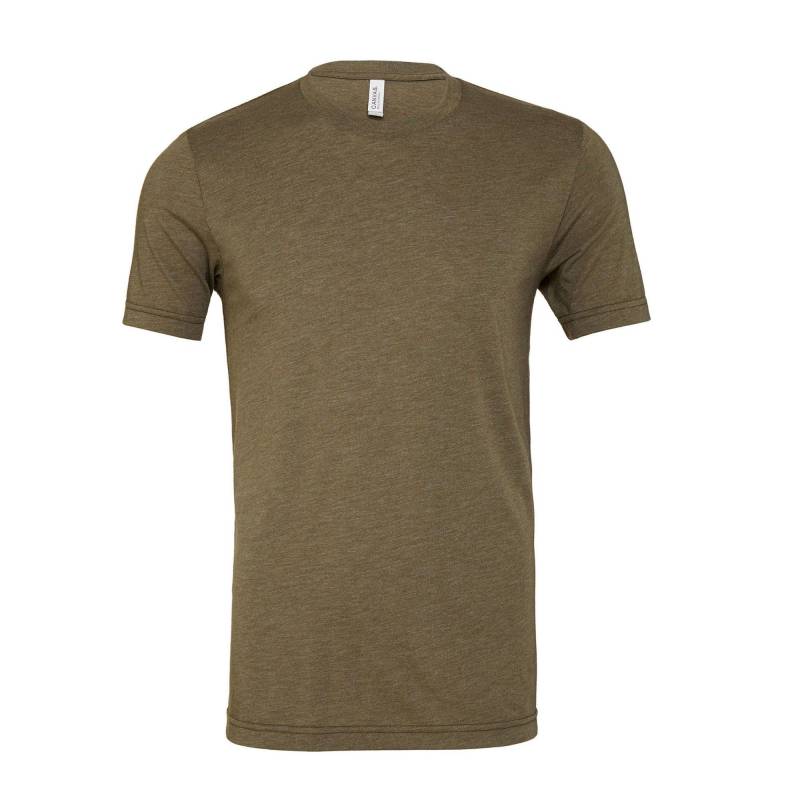 Canvas Triblend Kurzarm Tshirt Damen Olivegrün L von Bella + Canvas