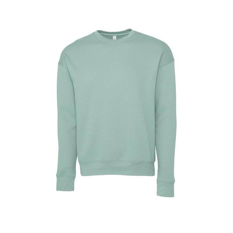 Classic Sweatshirt, Überschnittene Schulter Herren Blau XXL von Bella + Canvas