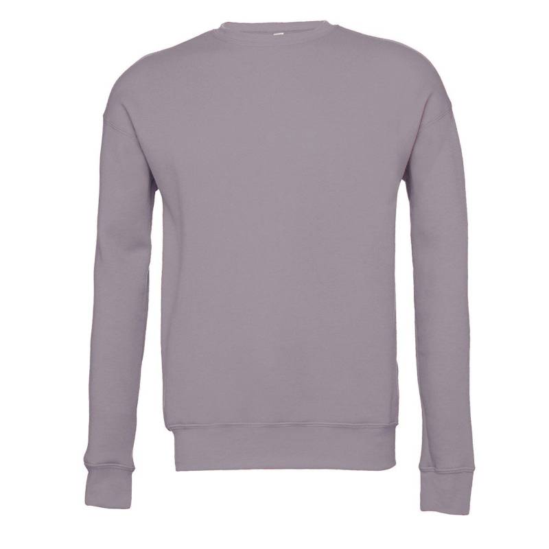 Classic Sweatshirt, Überschnittene Schulter Herren Grün L von Bella + Canvas