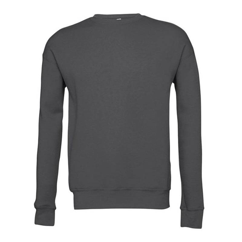 Classic Sweatshirt, Überschnittene Schulter Herren Schiefergrau S von Bella + Canvas