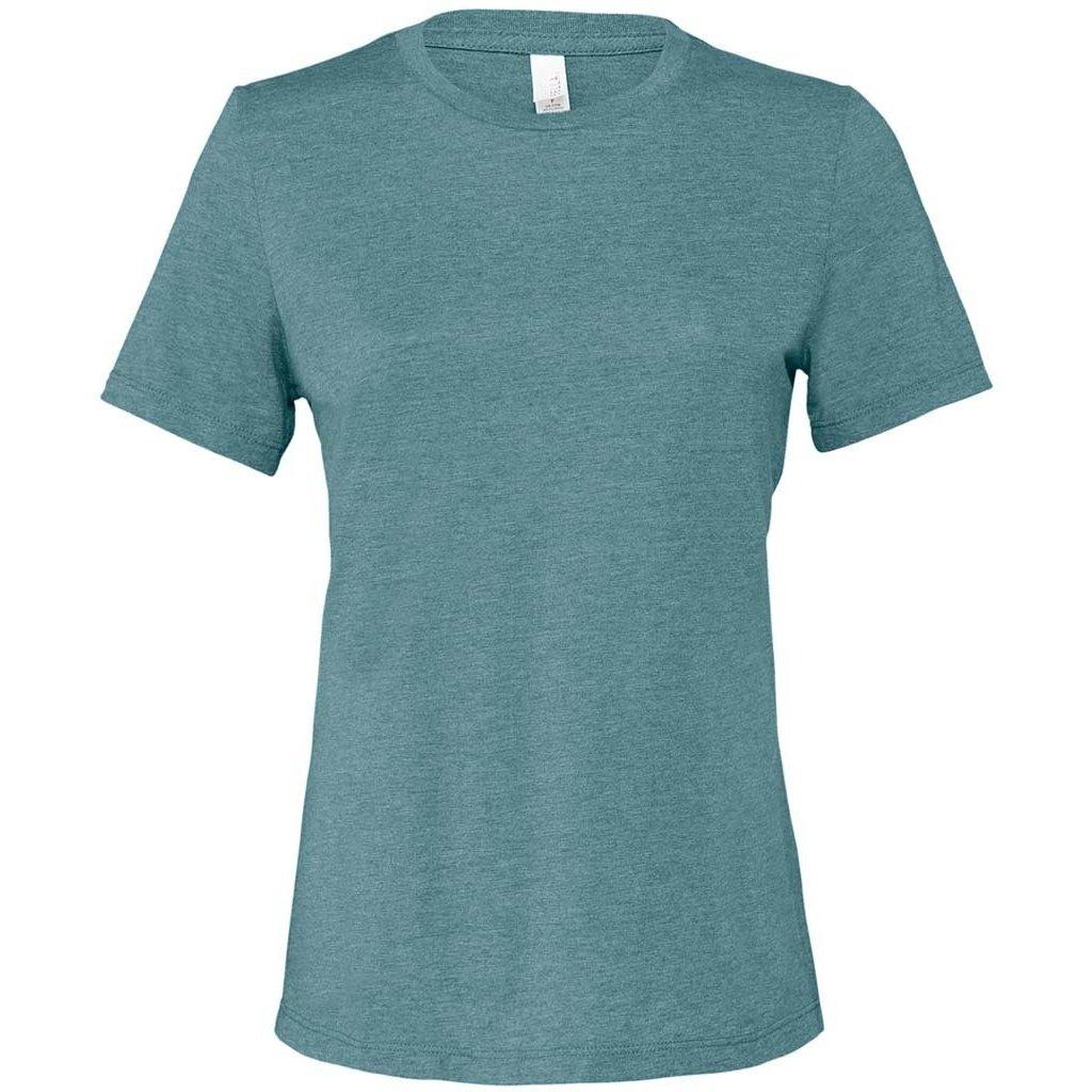 Cvc Tshirt Damen Pink Teal XL von Bella + Canvas