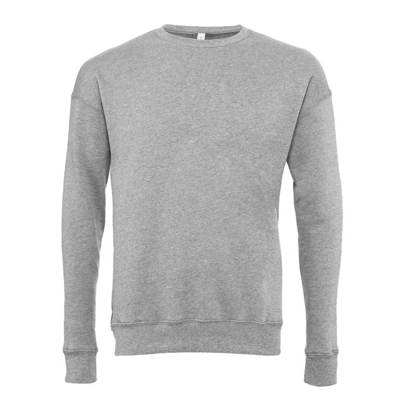 Erwachsene Drop Schulter Sweatshirt Damen Grau L von Bella + Canvas