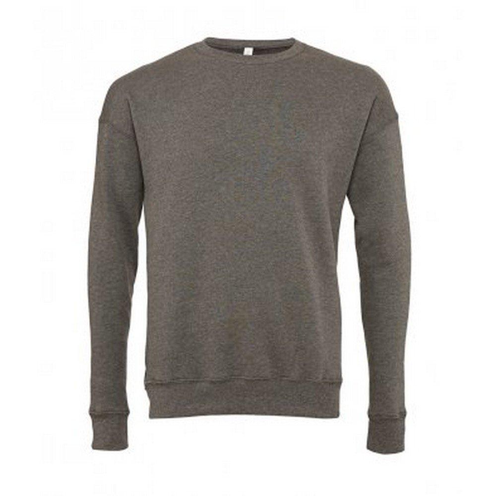 Erwachsene Drop Schulter Sweatshirt Damen Taubengrau S von Bella + Canvas