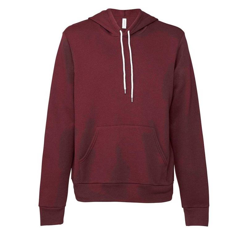 Erwachsene Kapuzenpullover Damen Bordeaux M von Bella + Canvas