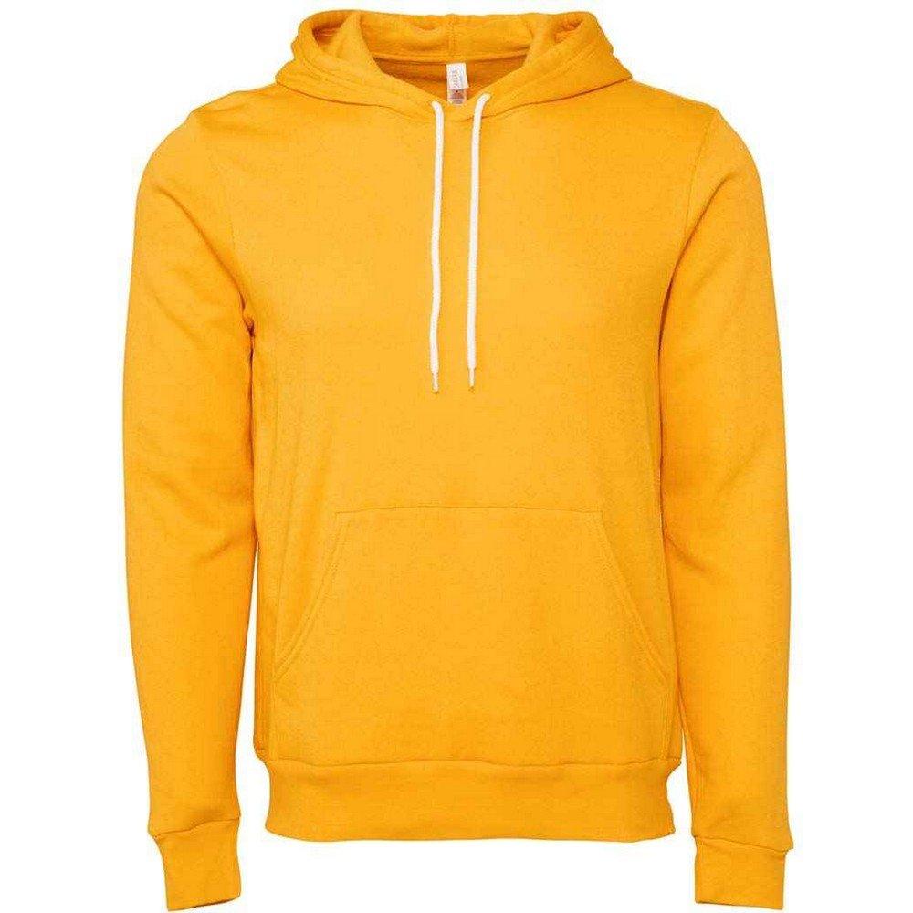 Erwachsene Kapuzenpullover Damen Gold M von Bella + Canvas