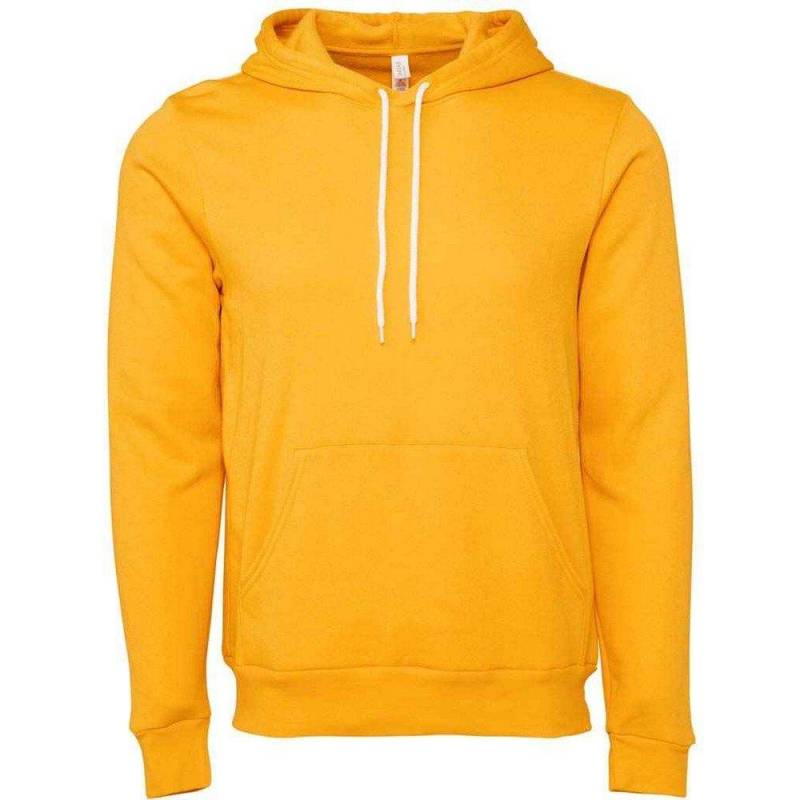 Erwachsene Kapuzenpullover Damen Gold XL von Bella + Canvas