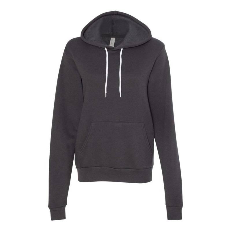 Erwachsene Kapuzenpullover Damen Grau M von Bella + Canvas