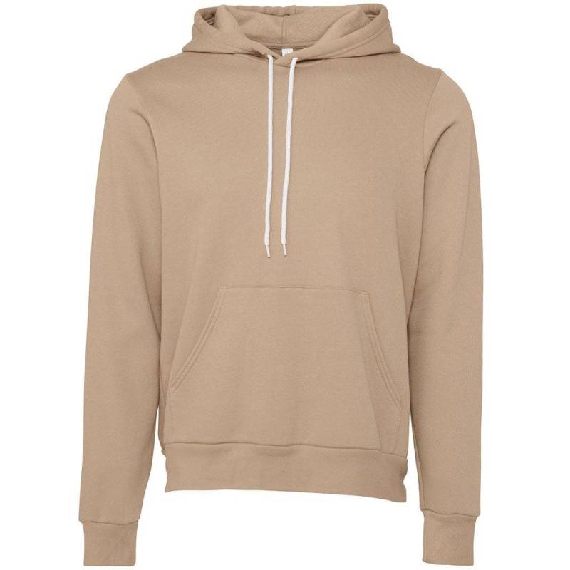 Erwachsene Kapuzenpullover Damen Tan M von Bella + Canvas