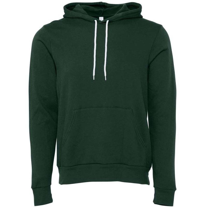 Erwachsene Kapuzenpullover Damen Waldgrün S von Bella + Canvas