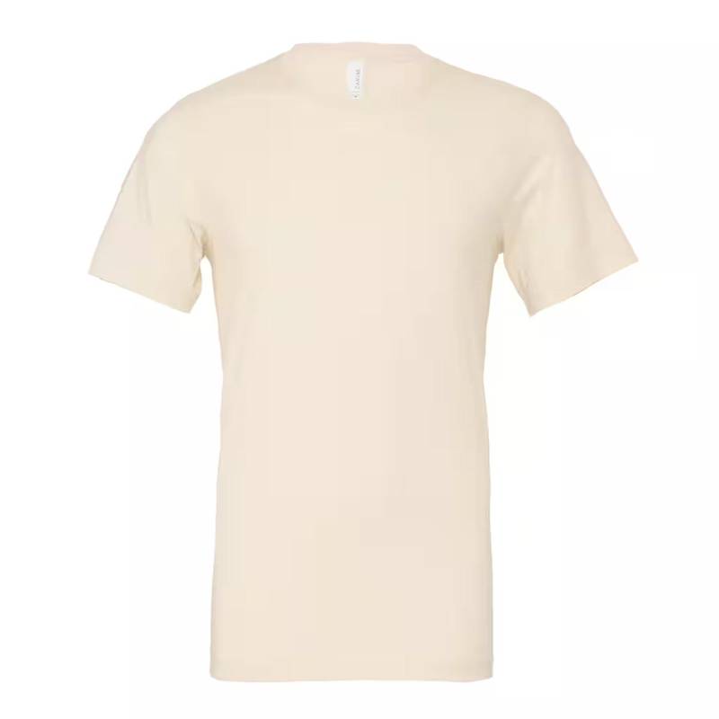 Erwachsene Rundhalsausschnitt Tshirt Damen Beige M von Bella + Canvas