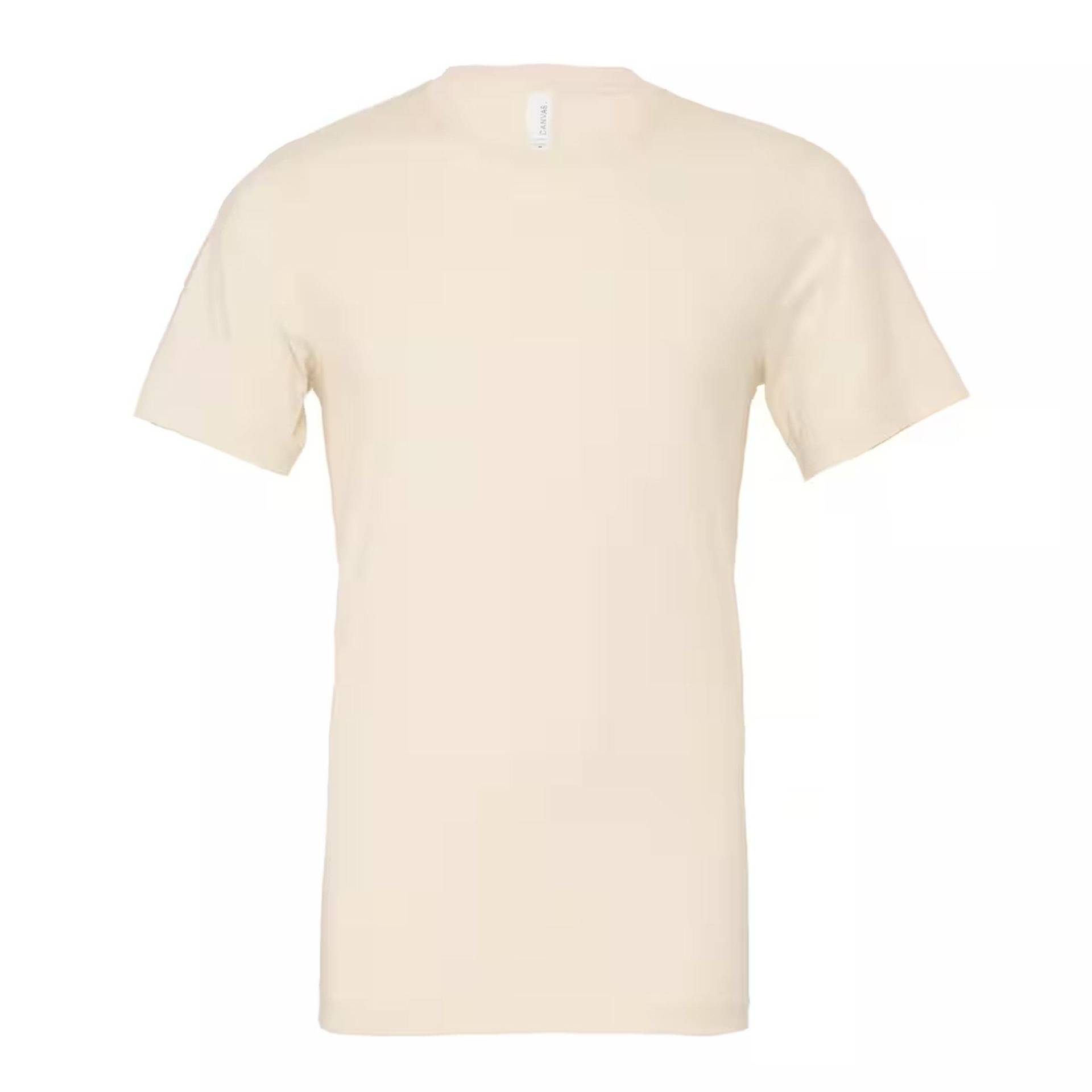 Erwachsene Rundhalsausschnitt Tshirt Damen Beige XL von Bella + Canvas