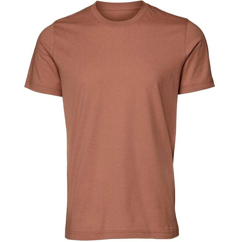 Erwachsene Rundhalsausschnitt Tshirt Damen Braun XS von Bella + Canvas