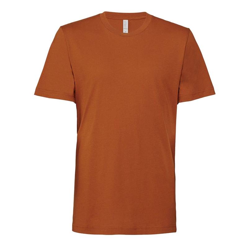 Erwachsene Rundhalsausschnitt Tshirt Damen Gelb Orangé S von Bella + Canvas