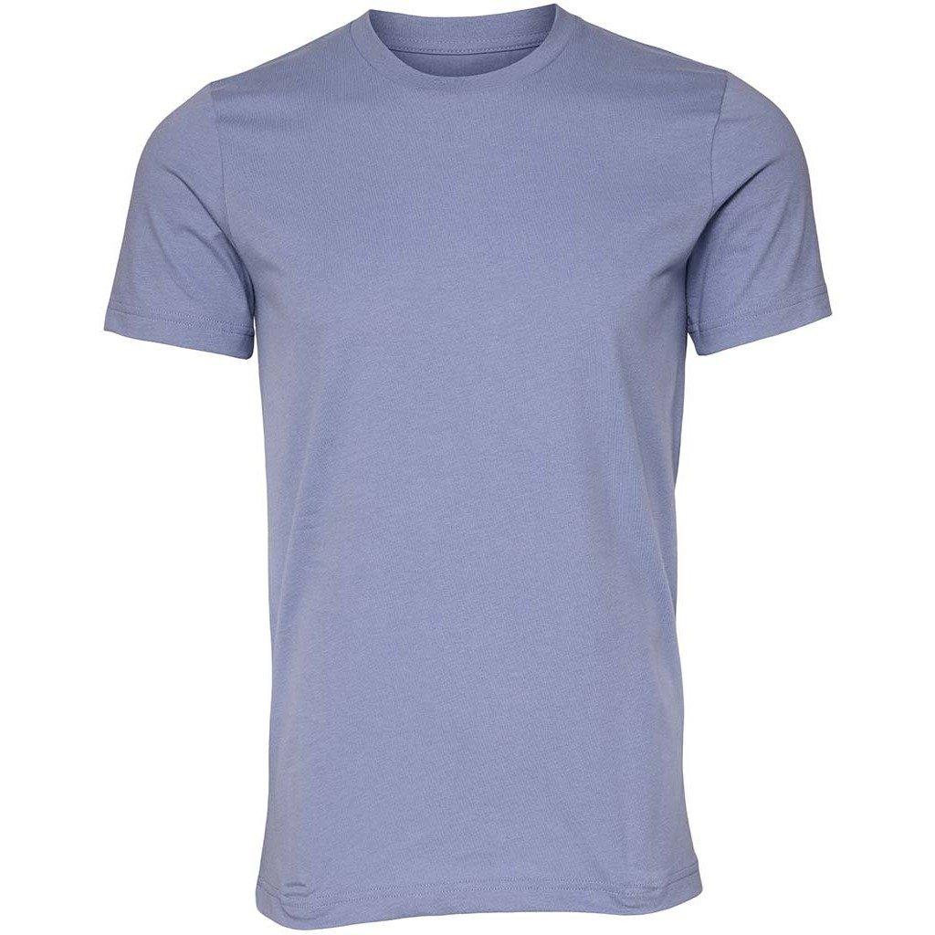 Erwachsene Rundhalsausschnitt Tshirt Damen Lavendel XS von Bella + Canvas