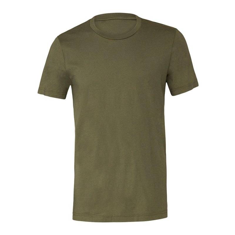 Erwachsene Rundhalsausschnitt Tshirt Damen Militärgrün M von Bella + Canvas